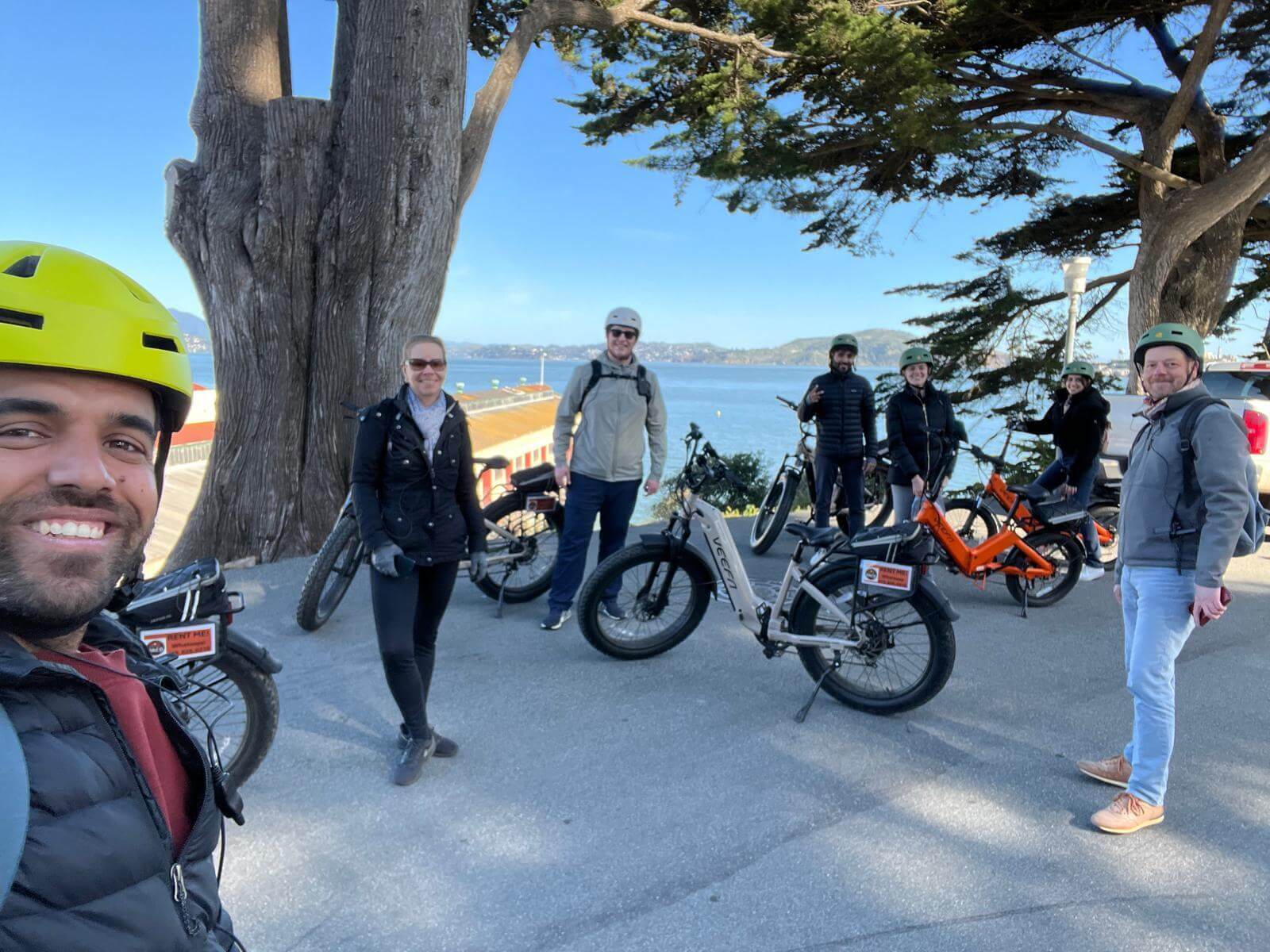 Group enjoying standard tour