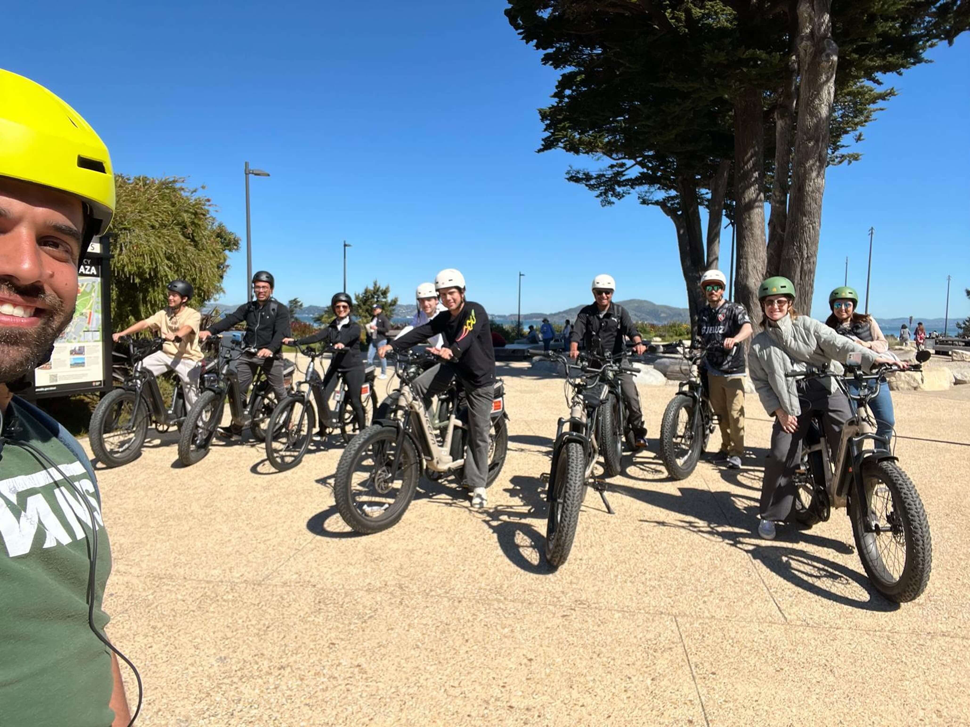 Group enjoying the private tour