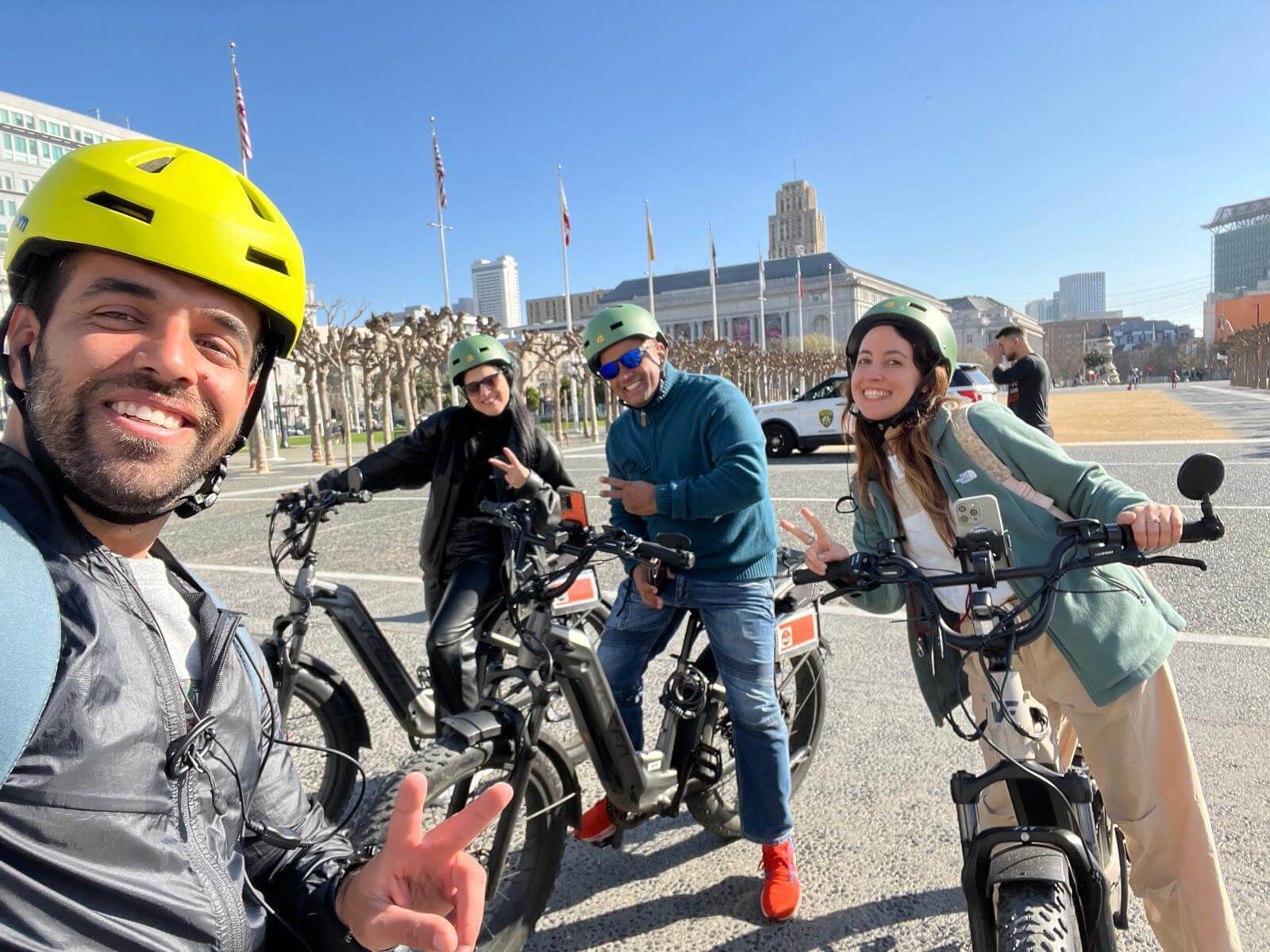 Group enjoying customized tour